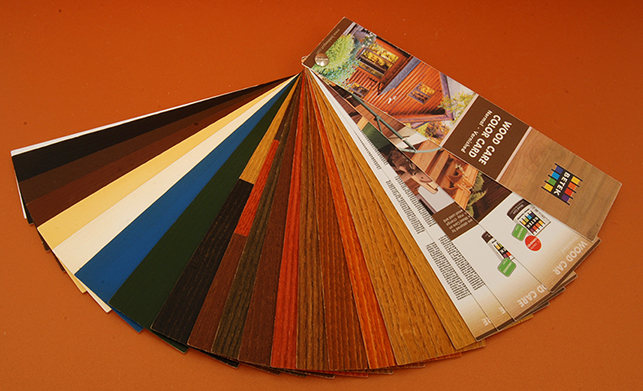 Betek Wood Care Color Card