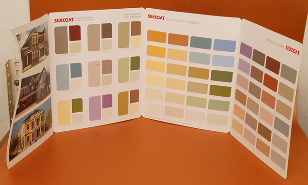 Silkcoad Exterior Colour Chart