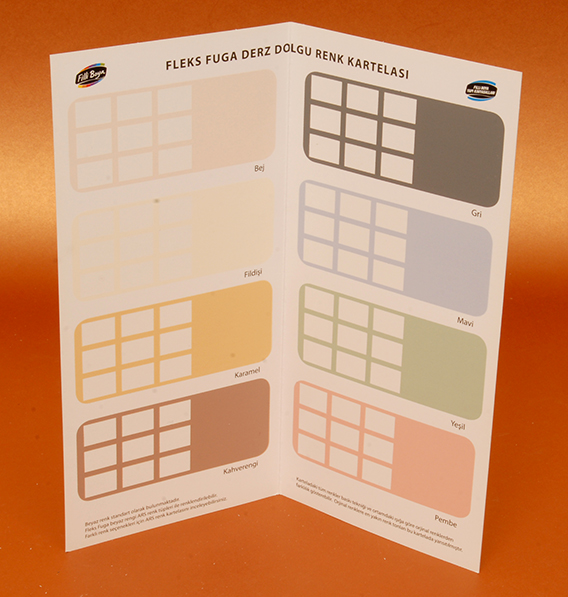 Filli Boya Sealant Color Chart