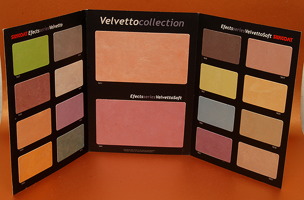 Effects Silkcoad Velvet Colour Chart