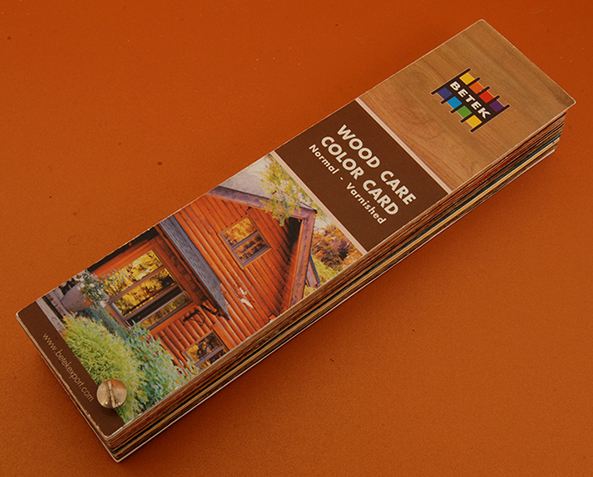 Betek Wood Care Color Card